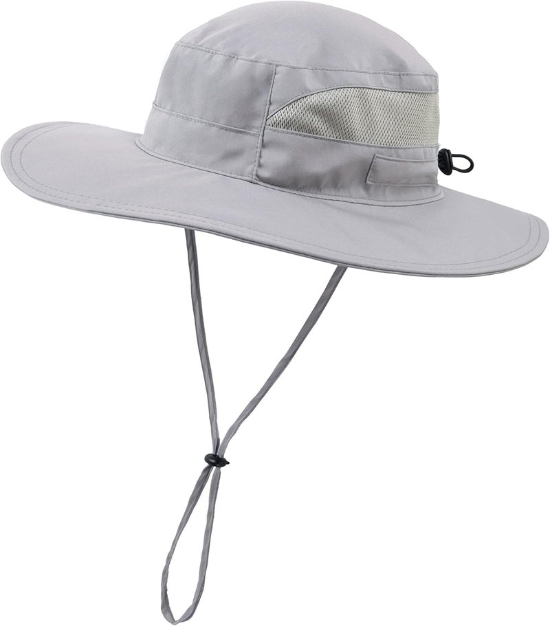 Connectyle Women's UPF 50+ Sun Hat UV Protection Wide Brim Bucket Hat Summer Beach Hats Fishing Hiking Outdoor Safari Hats - Image 1